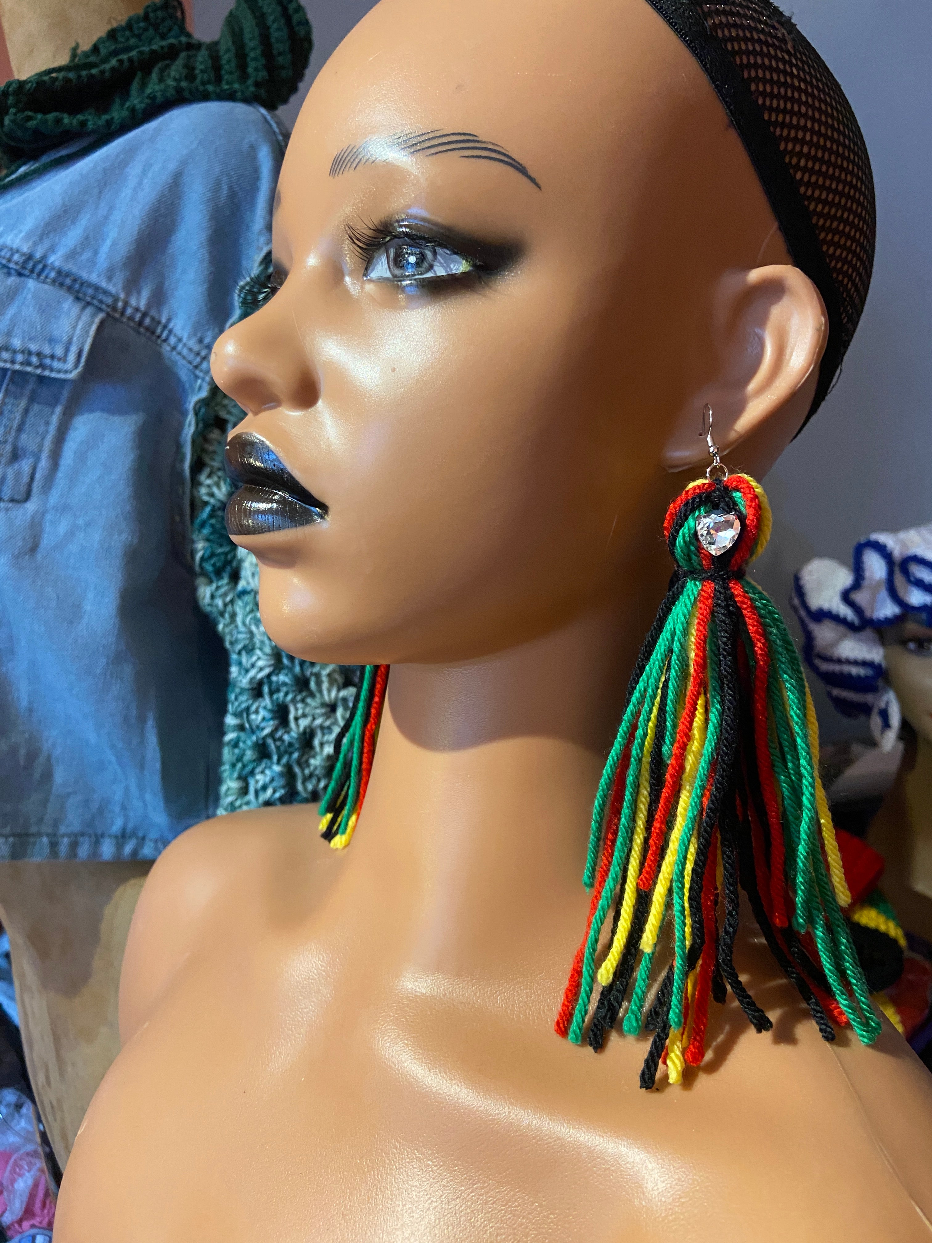 Messy Tassel Earrings