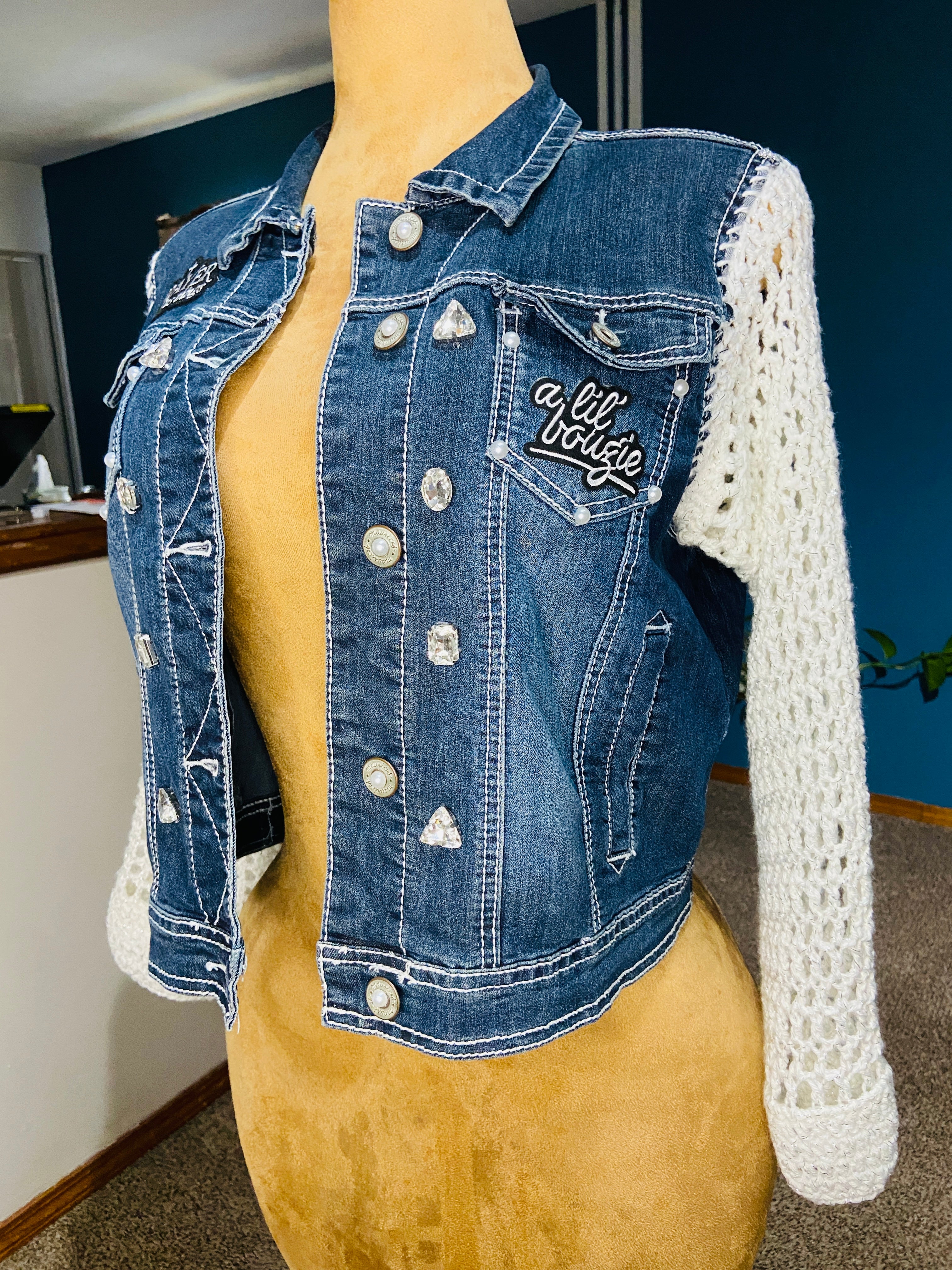 Up cycle Jean Jacket