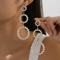 pearl earrings