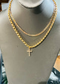 Mens Cross Necklace