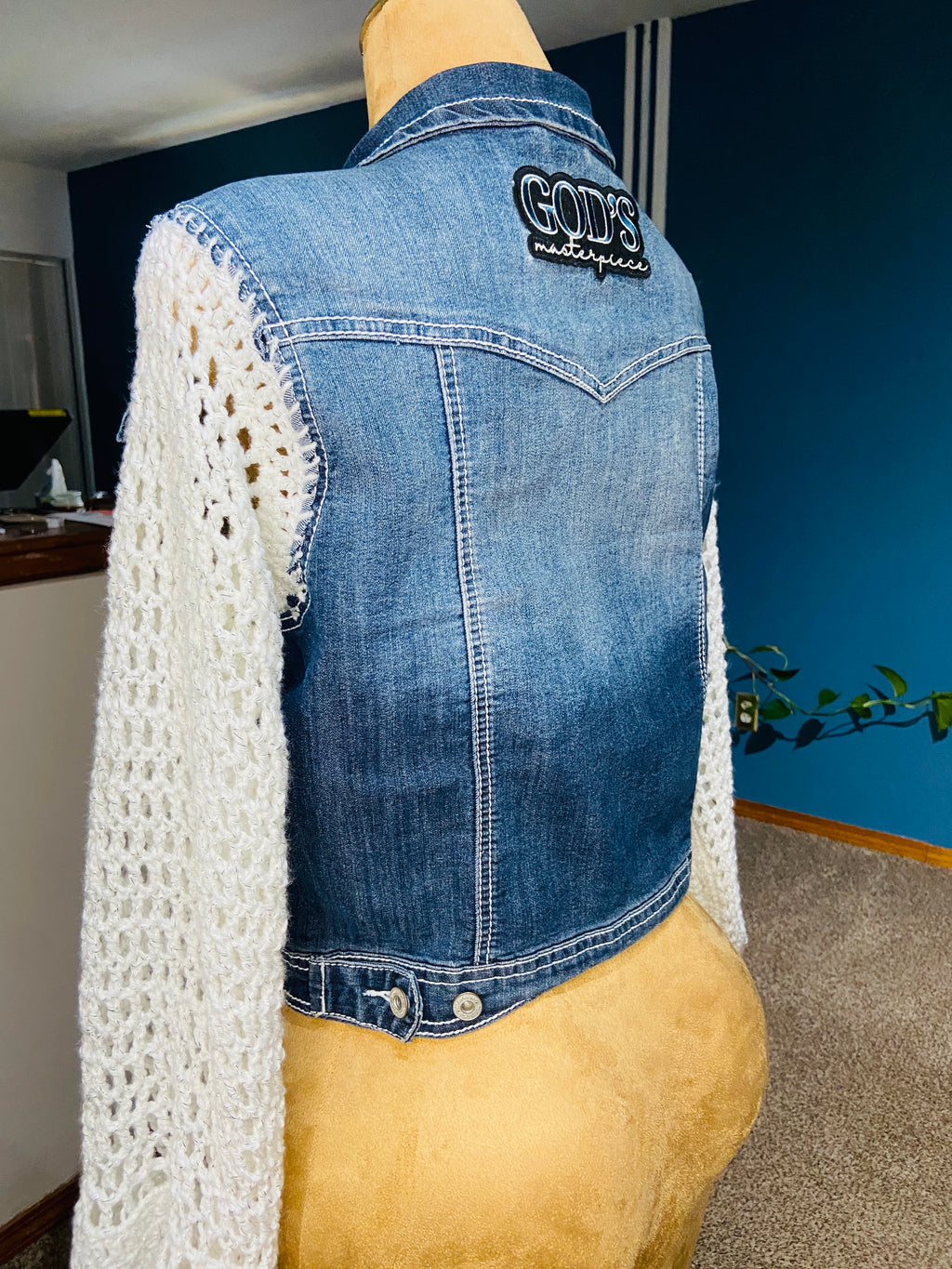 Up cycle Jean Jacket